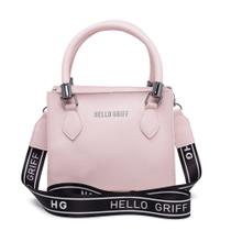 Bolsa Hello Griff Feminina Pequena De Lado Transversal De Ombro E Mão Alça Gorgurão