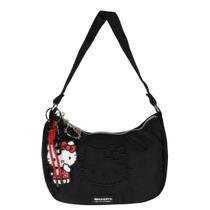 Bolsa Hello Kitty Semax Meia Lua Pequena Chaveiro HK26083 Bolsa Hello Kitty Semax Meia Lua Pequena Chaveiro HK26083