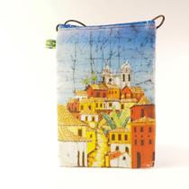 Bolsa Hippie Chic Em Tecido 12,5 X 18 Cm Batik Mendes