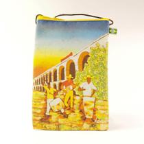 Bolsa Hippie Chic Em Tecido 12,5 X 18 Cm Batik Mendes