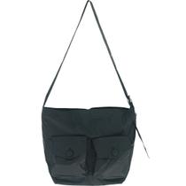 Bolsa Hippie nylon feminina PRETA