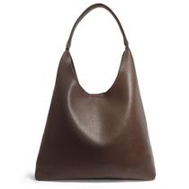 Bolsa Hobo HOXIS de material vegano macio para mulheres, cor de café Bolsa Hobo HOXIS de material vegano macio para mulheres, cor de café