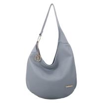 Bolsa Hobo Material Floater Alça Ombro - Estampa Cobra