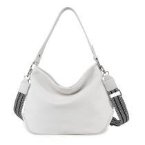 Bolsa Hobo Montana West MWC-085BWT em material vegano macio para mulheres
