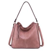 Bolsa Hobo Montana West MWC-128-D.PK para mulheres em material vegano