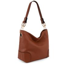 Bolsa Hobo Montana West MWC-128BBR em material vegano para mulheres