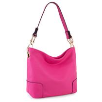 Bolsa Hobo Montana West MWC-128BHPK em material vegano para mulheres