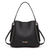 Bolsa Hobo Montana West MWC-584BK preta para mulheres