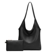Bolsa Hobo Montana West MWC2-111BK para mulheres em couro PU