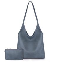 Bolsa Hobo Montana West MWC2-111DBL para mulheres em couro PU