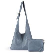 Bolsa Hobo Montana West MWC2-122JN em material vegano ultramacio