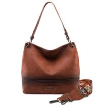 Bolsa Hobo Montana West Wrangler em material vegano WG20-918ABR