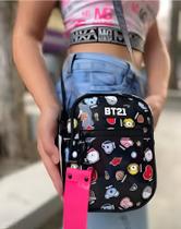 Bolsa holográfica shouder bag BT21 Bolsa holográfica shouder bag BT21