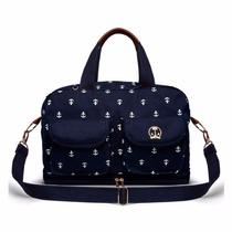 Bolsa Ibiza Navy Azul Marinho Classic for Baby Bags Cor Azul