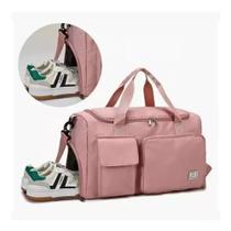 Bolsa Impermeável Com Porta Tênis E Alça Ajustável