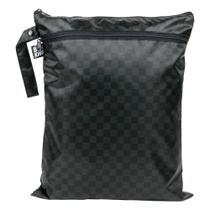 Bolsa impermeável e seca, bolsa de viagem Bumkins Black Check