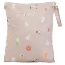 Bolsa impermeável para itens molhados e secos Ali+Oli com dois compartimentos 38 x 30 cm