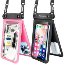 Bolsa impermeável para telefone Niveaya Double Space, pacote com 2 IPX8