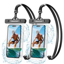 Bolsa impermeável para telefone UnbreakCable 7" IPX8, pacote com 2