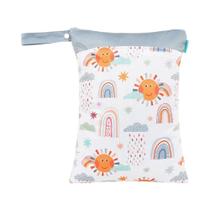 Bolsa Impermeável Reutilizável De 30cmx40cm Para Fraldas De Bebê Com Dois Zíperes Happyflute Bolsa Impermeável Reutilizável De 30cmx40cm Para Fraldas De Bebê Com Dois Zíperes Happyflute