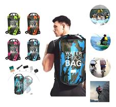 Bolsa Impermeável Saco Bag Estanque 10 Litros Camping Bag Rosa