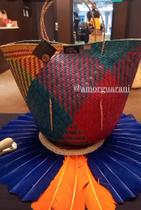 Bolsa indigena para passeio e praia