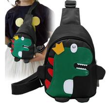 Bolsa Infantil Bag Transversal Estampada Criança Mini Jacaré Shoulder Menina Pequena Tiracolo Nylon Blogueirinha Moda