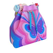 Bolsa Infantil Bucket Estampa Borboleta