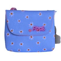 Bolsa Infantil Bucket Estampa Carteira Flores