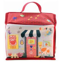 Bolsa Infantil Casinha Vermelho Od-Bc - Ó Design