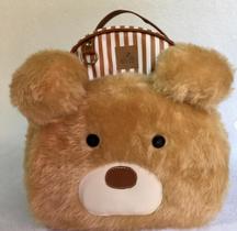 Bolsa Infantil com Formato de Ursinho de Pelucia Bolsa Infantil com Formato de Ursinho de Pelucia