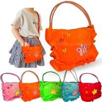 Bolsa Infantil Com Zíper Para Meninas Borboleta - Verde Bolsa Infantil Com Zíper Para Meninas Borboleta - Verde