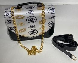 Bolsa infantil de Luxo Acompanha 2 alças Branca Mão, Transversal, Ombro Linha Premium Bolsa infantil de Luxo Acompanha 2 alças Branca Mão, Transversal, Ombro Linha Premium