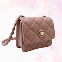 Bolsa Infantil Feminina Menina Coração Fofa Pequena Tiracolo Moda Passeio Presente