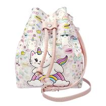 Bolsa Infantil Menina Gatinho Unicórnio Magicc Bolsas MI-093 Bolsa Infantil Menina Gatinho Unicórnio Magicc Bolsas MI-093
