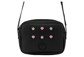 Bolsa Infantil Menina Molekinha ~ Preto Transversal