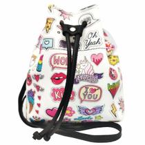 Bolsa Infantil Menina Stickers Magicc Bolsas MI-078