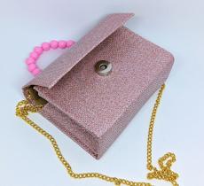 Bolsa Infantil Mini Bag Alça transversal Corrente e Pérola Bolsinha Menina Brilhosa Glitter Luxo Envio Rapido Tendência Bolsa Infantil Mini Bag Alça transversal Corrente e Pérola Bolsinha Menina Brilhosa Glitter Luxo Envio Rapido Tendência