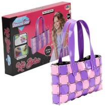 Bolsa Infantil Monta e Desmonta Brinquedo Fashion Conjunto 155 Peças - ORIGINAL