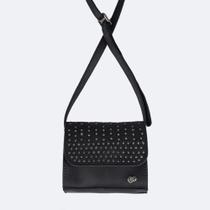 Bolsa Infantil Pampili Glitter e Strass preta