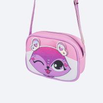 Bolsa Infantil Pampili Pamps Glitter Rosa e Lilás 600.1161