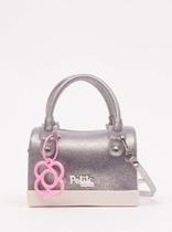 Bolsa Infantil Petite Jolie Mini Bloom In Prata PJ11156IN