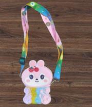 Bolsa Infantil Pop Bolha Silicone Divertida Vários Modelos