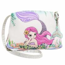 Bolsa Infantil Sereia Rosa, Magicc-Atacado 10 Bolsas