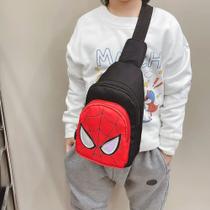 Bolsa Infantil Shoulder Bag Alça Transversal Pochete Homem Aranha Spider Man Kids