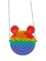 Bolsa Infantil Silicone Fidget Toys Pop It Brinquedo Anti Stress Bolha Colorido BL-801 Bolsa Infantil Silicone Fidget Toys Pop It Brinquedo Anti Stress Bolha Colorido BL-801