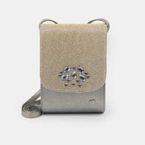 Bolsa Infantil Tiracolo Pampili Retangular Grafite 600.732