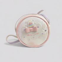 Bolsa Infantil Unicórnio Gatinho Glitter Transversal Pampili Bolsa Infantil Unicórnio Gatinho Glitter Transversal Pampili