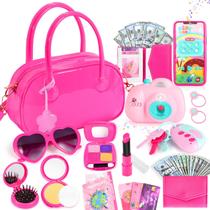 Bolsa INNOCHEER Little Girls Finge Maquiagem com Acessórios Bolsa INNOCHEER Little Girls Finge Maquiagem com Acessórios