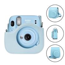 Bolsa Instax Mini 11 e 12 Groovy Azul Claro